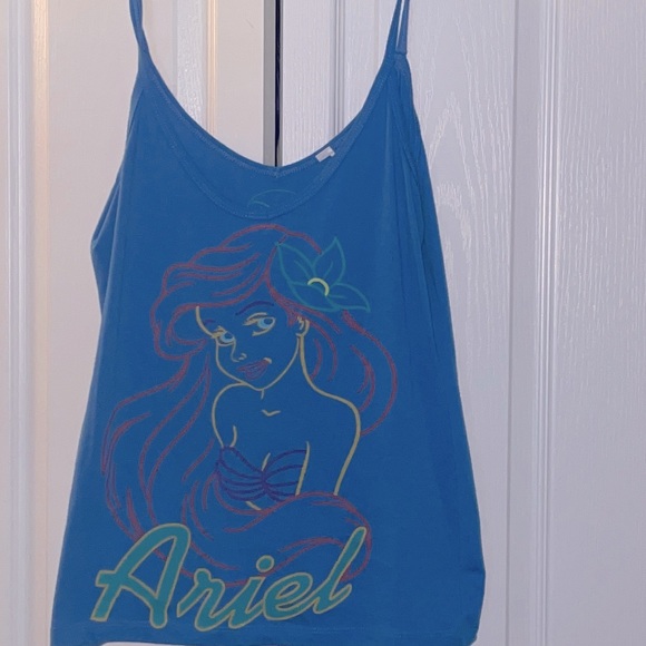 Medium Disney Ariel Spaghetti Strap Tank - Picture 1 of 4